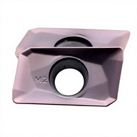 10 inserts de fraisage en carbure cémenté à angle droit, revêtement TiN, pour tour CNC, APMT 1604 M2 ZP152 BAP400