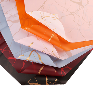 Papel Decorativo Floral de Doble Cara Reciclable Qibai, 20 Hojas, con Recubrimiento de Almidón, Diseño Brooke, Impermeable, Patrón de Mármol, Mate - Product Image 4