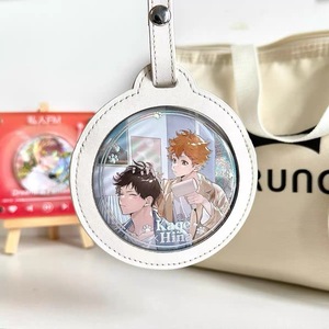 เคสป้องกันป้ายชื่อ, พวงกุญแจ, เหรียญรางวัล, บัตรขึ้นเครื่อง, เคสหนังสำหรับป้ายชื่อนักเรียนอนิเมะ, กล่องใส, กระเป๋าใส่ป้ายชื่อแบบเดี่ยว - Product Image 3