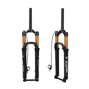 Mountain Bike 27.5 Inch Bicycle Fork Downhill Mountain Bike Air Fork Downhill Oil Brake WAKE Suspension Front Fork