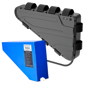 Batterie lithium-ion triangulaire pour vélo électrique 72V 60V 52V 48V avec chargeur BMS 800-3000W, pour vélo de montagne électrique DIY, dirt bike, batterie 72V - Product Image 1