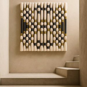 Boho envuelto esférico bola macramé burbuja tapiz colgantes de pared cadena diseños de arte decoración del hogar Decoración de pared para el hogar de lujo - Product Image 1