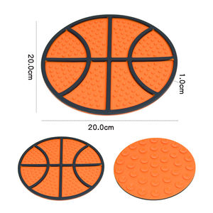 للبيع بالجملة حصير لعق الكلاب من الدرجة الغذائية من السيليكون للتدريب على تغذية الصحون ، حصير آمنة لعق الكلاب - Product Image 3