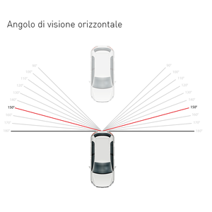 Caméra de recul sans fil RC1880AHQ pour voiture, angle de 170 degrés, capteur d'image CCD, fonction d'assistance au stationnement, IP68, aide au recul de voiture - Product Image 3
