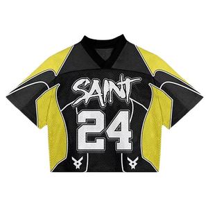 <span class=keywords><strong>Felpa</strong></span> Casual da <span class=keywords><strong>Uomo</strong></span> con Scollo <span class=keywords><strong>a</strong></span> V, Manica Corta, in Fibra di Poliestere, Asciugatura Rapida, Stampa Digitale 3D <span class=keywords><strong>a</strong></span> Sublimazione - Product Image 3