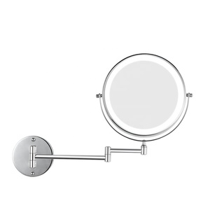 8.5in 2000mAh đôi bên mở rộng cánh tay 360 xoay khách sạn treo tường Magnifying trang điểm thắp sáng Vanity gương gmd851 - Product Image 3