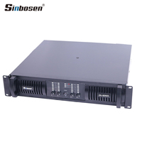 Module d'amplificateur de haut-parleur alimenté par amplificateur 4 canaux Sinbosen DS-10Q, amplificateur de classe Td, 5000 watts