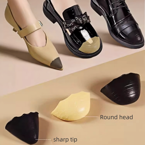Zapatos cambiados de grandes a pequeños PU relleno Toe Plug almohadilla suave para el antepié Anti dolor zapatos de mujer Ajuste de plantilla de tamaño medio - Product Image 3