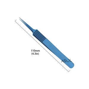 Pinzetta ottica pinzetta pinzetta Micro chirurgica 5 # pinzette a forcipe stile gioielliere - Product Image 3