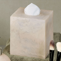 Ensembles d'accessoires de salle de bain en résine décorative élégante pour hôtel et maison