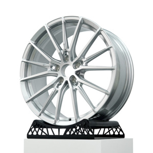 <strong>Sale</strong> KE Silver Brushed Custom Forged Wheel Lightweight Racing for <strong>Bmw</strong> <strong>M3</strong> M4 F90 Mustang <strong>GTR</strong> AMG Corvette Supra CF4 FF - Product Image 1