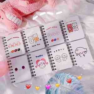 Wholesale Cheap Cute Custom Size <b>Small</b> Mini Legal Pad Spiral with Paper Cover - Product Image 2