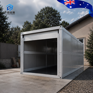 <span class=keywords><strong>Garage</strong></span> Conteneur Mobile Pliable en Acier Galvanisé <span class=keywords><strong>pour</strong></span> Stationnement et Stockage Domestique – Vente en Gros Usine - Product Image 1