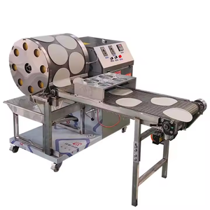 Automatic 304 Stainless Steel Multifunctional Spring Roll Wrapper Making <b>Machine</b> Motor Roast Duck Cake Thin Pancake Presser 20 - Product Image 1