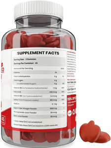 Gomitas 3 en 1 de Garcinia Cambogia ODM/EDM |   Mezcla para bajar de peso de 2250 mg con café verde y cetonas de frambuesa |    Potenciador del Metabolismo - Product Image 2