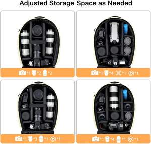 Free sample <b>Camera</b> <b>Backpack</b> Waterproof <b>Camera</b> Bag Large Capacity <b>Camera</b> Case Photography <b>Backpack</b> with 15in Laptop - Product Image 3