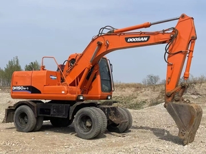 Excavadora de Ruedas Usada Doosan Dh150W, Modelo 2010, Peso Operativo 12600KG, Motor, Caja de Cambios, Bomba, en Venta - Product Image 4