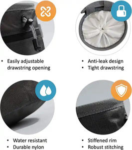 Sac de rangement léger et portable en ripstop pour l'escalade, sac à craie pour l'exercice en plein air, la remise en forme, l'escalade en bloc, le camping et la randonnée - Product Image 5