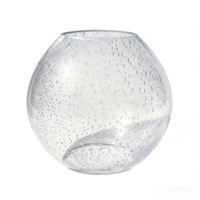 Abat-jour en verre bulle transparent pour éclairage d'ambiance intérieur, pièces de lampe pour rénovation de gîtes