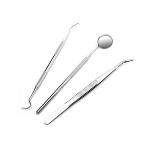 Juego de Herramientas de Examen Dental, Espejo Bucal, Sonda, Pinzas, Instrumentos de Diagnóstico de Acero Inoxidable - Product Image 5