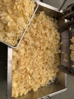 Yazhong Nieuwe Volledig Automatische Cassave-Aardappelchips Friteuse Snijmachine Groente Fruit Diepvries Frieten Productie Voedsel Sterilisator