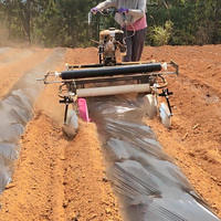 Désherbeuse agricole autopropulsée pour film plastique avec boîte de vitesses et moteur, haute productivité