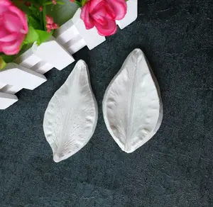 水仙花百合硅胶软糖装饰模具3D花蛋糕烘焙工具糖业糖果树脂粘土巧克力模具