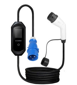 Chargeur EV portable ZSWINNER ST-E207 7kW Type 2 AC 220V avec écran intelligent et courant réglable pour mise à niveau et réaménagement - Product Image 1