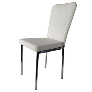 Alta calidad <span class=keywords><strong>comedor</strong></span> muebles tapizados Silla <span class=keywords><strong>de</strong></span> <span class=keywords><strong>comedor</strong></span> fuerte PU moderna <span class=keywords><strong>de</strong></span> Metal pierna <span class=keywords><strong>sillas</strong></span> <span class=keywords><strong>de</strong></span> <span class=keywords><strong>comedor</strong></span> - Product Image 1