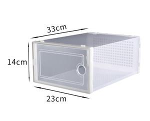 Hot Koop Groothandel Schoen Container Cubes Voor Sneaker Stapelbaar Organisator Schoen Opbergdoos Sneaker Dozen - Product Image 1