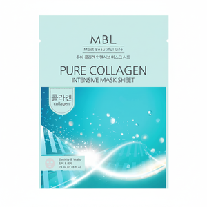 Mascarilla Facial Intensiva de Colágeno Puro MBL, Antiarrugas, Hidratante y Reafirmante, Cosmético Coreano Hecho en Corea - Product Image 2
