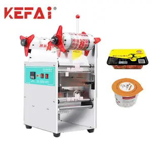 KEFAI Hand Press Bowl Cup Sealing Machine for Food Industry