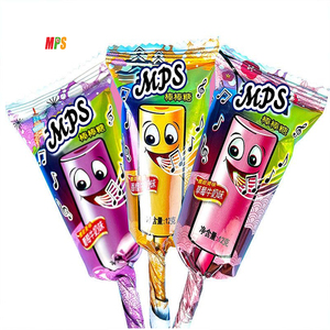 Melodie Knalt Snoep Fruitige Gearomatiseerde Enkele Stukken Bulkverpakking <span class=keywords><strong>Lolly</strong></span>