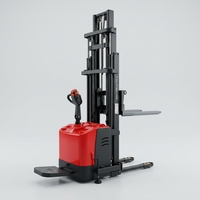 Gerbeur électrique CDD20, capacité 1,5 à 2 tonnes, hauteur de levage 3000 mm, équipement de chargement de matériaux robuste, directement de l'usine