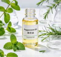 Huile essentielle de menthe poivrée 100% pure et naturelle pour inhalateur nasal, soins de la peau, cosmétique, prix de gros, massage, aromathérapie