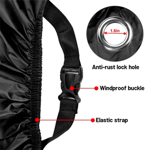 Heavy Duty Oxford Motorcycle Body Cover with Premium Weather Defense for Long Term Outdoor Storage Custom Logo Available - Product Image 4