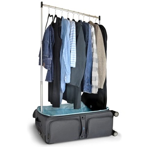 Échantillon gratuit, sac de danse personnalisé avec logo, porte-vêtements, sac de voyage suspendu deux-en-un durable, grande capacité, écologique - Product Image 1