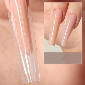 ZHI JIA Profesional, 240 <span class=keywords><strong>Moldes</strong></span> Ovalados para Uñas, Puntas de Uñas de Doble Forma para Extensión Rápida de Poly Gel - Product Image 3