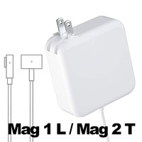 Untuk Pengisi Daya MacBook Mag1 2 60W T-Tip L Adaptor Daya untuk Apple MacBook Pro 13-inci Colokan EuUS AU UK Pengisian Cepat CE,ROHS.FCC
