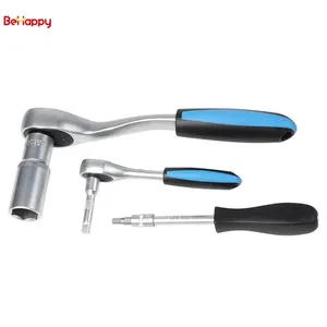 Clé à cliquet <span class=keywords><strong>Behappy</strong></span> pour véhicules, outils de réparation automobile universels, jeu de douilles à entraînement manuel - Product Image 3