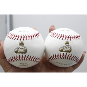 Prix usine 9 pouces 5 OZ haute qualité en cuir synthétique cadeau Baseball impression numérique impression timbre pour Signature et décoration - Product Image 4