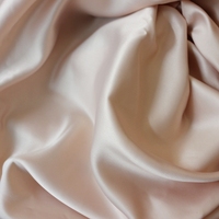 Tissu satiné imitation acétate 100% polyester, respirant, tissé, lisse, brillant, style sergé, pour ameublement, vêtements pour femmes et filles