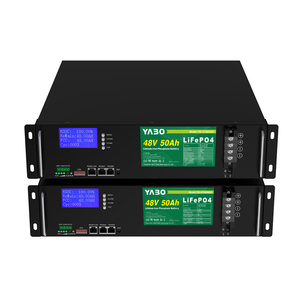 Suitable Versatile High Energy Density Shenzhen YABO Li-Ion Lithium Ion <b>48V</b> 40Ah 48Ah 50Ah <b>Battery</b> Pack for Solar System - Product Image 1