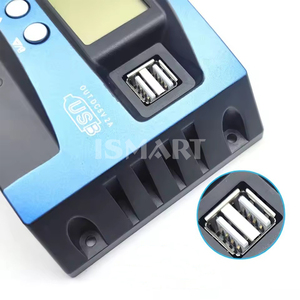Contrôleur <span class=keywords><strong>de</strong></span> <span class=keywords><strong>charge</strong></span> solaire MPPT 12V 24V Chargeur <span class=keywords><strong>de</strong></span> batterie <span class=keywords><strong>de</strong></span> panneau solaire 30A 40A 50A 60A 100A Régulateur d'affichage LCD double USB avec <span class=keywords><strong>charge</strong></span> - Product Image 6