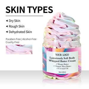 Hữu cơ cơ sang trọng mềm mại Whipped bơ kem với xoài bơ Hydrating cho khô và thô kết cấu sản phẩm làm đẹp - Product Image 6