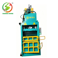 Presse à balles verticale hydraulique pour recyclage de papier usagé, machine à compacter les cartons, vente en promotion