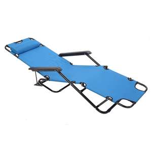 <b>Folding</b> Portable Height Adjustable Professional Carp Recliner <b>Bed</b> Chair Fishing - Product Image 3