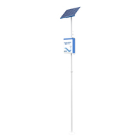 Extenseur de signal LoRaWAN, répéteur sans fil solaire pour système de contrôle d'irrigation agricole, couverture de grande surface