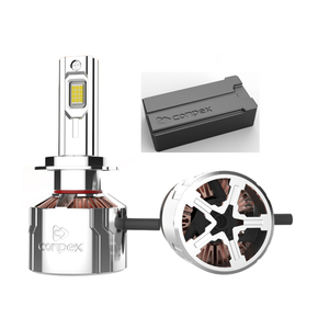 Conpex 4675 CSP chip 100W 10000LM <span class=keywords><strong>Led</strong></span> Đèn Pha bóng đèn 6000K <span class=keywords><strong>Led</strong></span> xe đèn pha H1 H3 H11 H8 H4 9005 9006 <span class=keywords><strong>LED</strong></span> Đèn pha - Product Image 1