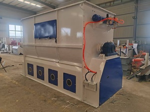 Nouveau mélangeur à ruban 5 tonnes/h 11 kW en acier inoxydable, machine de traitement des aliments, équipement de mélange de poudre de céréales <span class=keywords><strong>pour</strong></span> <span class=keywords><strong>poulet</strong></span> - Product Image 2